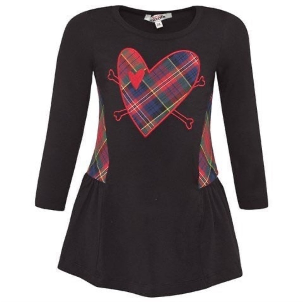 Jean Paul Gaultier Girls Philippa Jersey Black Dress